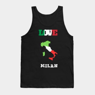 t shirt milano - maglietta milano milan city shirt Tank Top